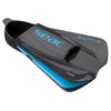 Aletas de natación Shuttle Sport Negro-Azul Talla 38-39 Seac 71-48NAZ-38-39