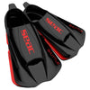 Aletas de natación Shuttle Power Negro-Rojo Talla 34-35 Seac 71-49NR-34-35