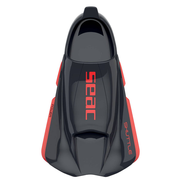 Aletas de natación Shuttle Power Negro-Rojo Talla 34-35 Seac 71-49NR-34-35
