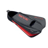 Aletas de natación Shuttle Power Negro-Rojo Talla 38-39 Seac 71-49NR-38-39