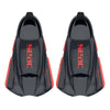 Aletas de natación Shuttle Power Negro-Rojo Talla 38-39 Seac 71-49NR-38-39