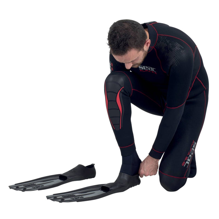 Aletas de buceo Fuga Negra 36-37 Seac 71-4N-36-37