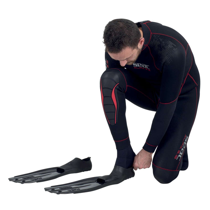 Aletas de buceo Fuga Negra 46-47 Seac 71-4N-46-47