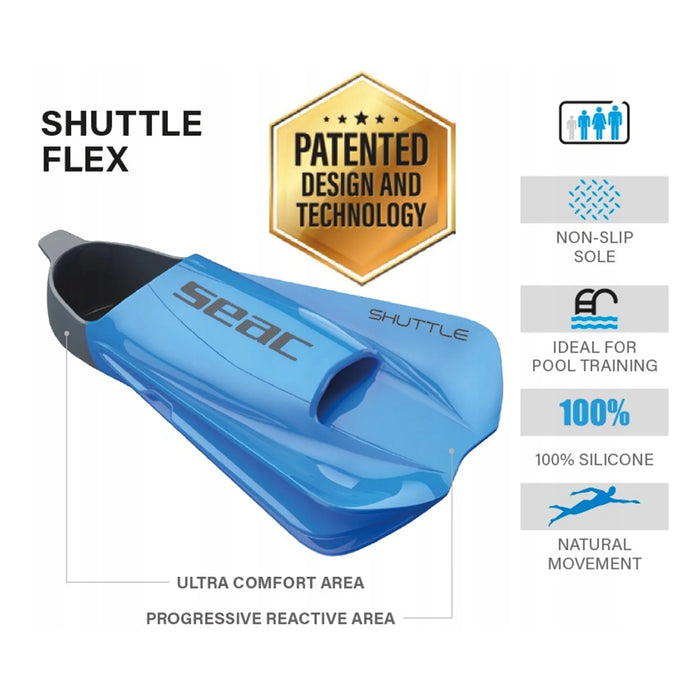 Snorkeling Fins SEAC Shuttle Flex