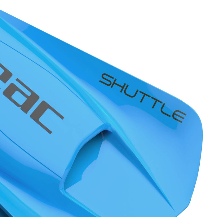 Aletas de natación Shuttle Flex Azul Claro-Gris Talla 43-44 Seac 71-51AZG-43-44