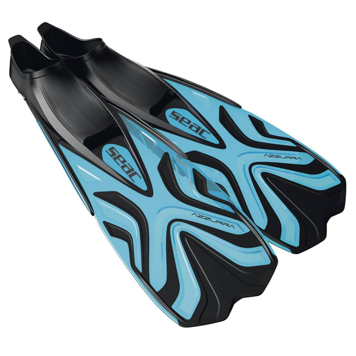 Aletas de Snorkel Azzurra Niños Azul Claro 32-33 Seac 71-54AZ-32-33