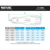 Aletas de buceo U-1000 Azul M-L ~ 40-42 Seac 71-55B-M-L
