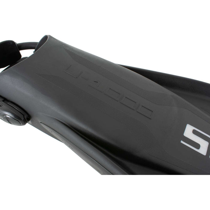 Aletas de buceo U-1000 Negra M-L ~ 40-42 Seac 71-55N-M-L