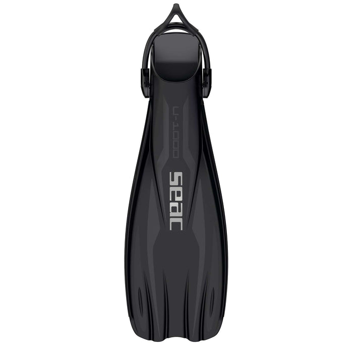 Aletas de buceo U-1000 Negra S-M ~ 37-39 Seac 71-55N-S-M