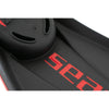 Aletas de buceo U-1000 Roja L-XL ~ 43-45 Seac 71-55R-L-XL