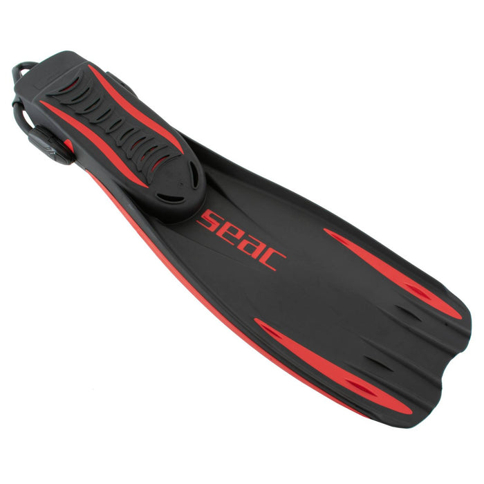 Aletas de buceo U-1000 Roja L-XL ~ 43-45 Seac 71-55R-L-XL