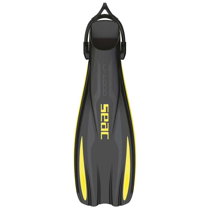 Aletas de buceo U-1000 Amarillas L-XL ~ 43-45 Seac 71-55Y-L-XL