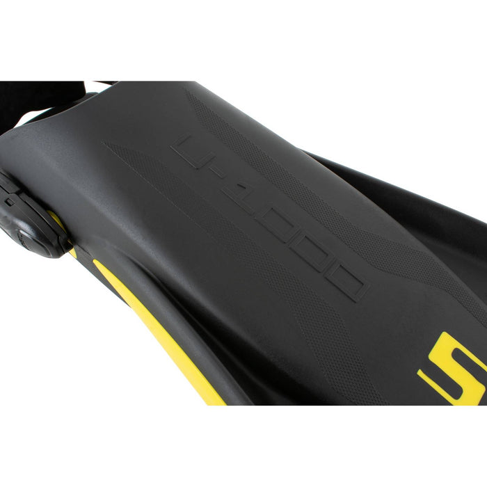 Aletas de buceo U-1000 Amarillas XL-XXL ~ 46-48 Seac 71-55Y-XL-XXL