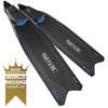 Aletas de apnea y pesca submarina Bm30 Negro-Azul 39-40 Seac 71-56N-39-40
