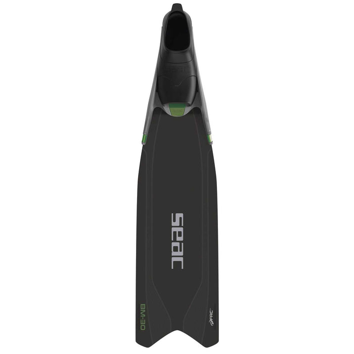 Aletas de apnea y pesca submarina Bm30 Negro-Verde 39-40 Seac 71-56NV-39-40