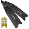Aletas de apnea y pesca submarina Bm30 Negro-Verde 45-46 Seac 71-56NV-45-46