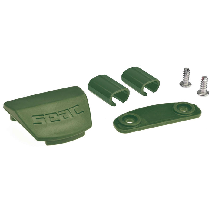 Aletas de apnea y pesca submarina Bm30 Negro-Verde 47-48 Seac 71-56NV-47-48