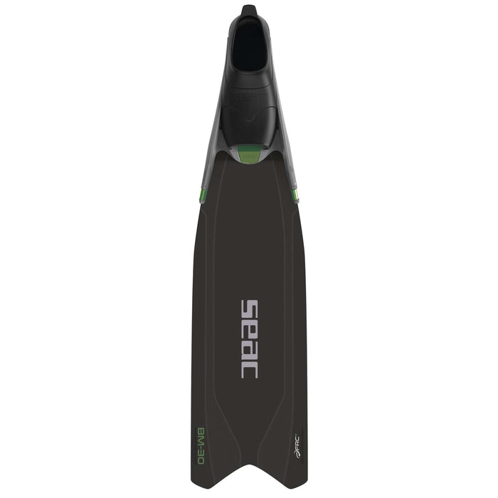 Aletas de apnea y pesca submarina Bm30 Negro-Verde 47-48 Seac 71-56NV-47-48