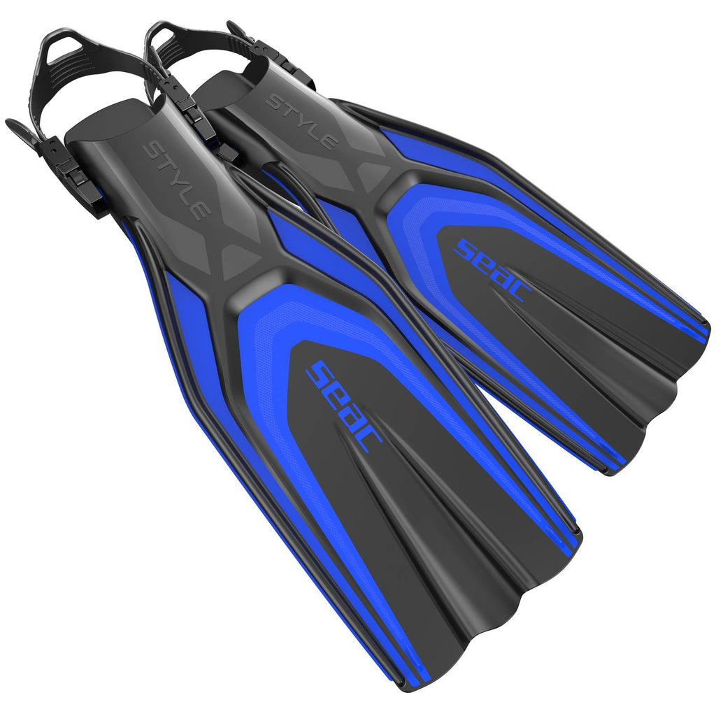 Aletas de Buceo Estilo Azul XS-S ~ 36-38 Seac 71-61B-XS-S