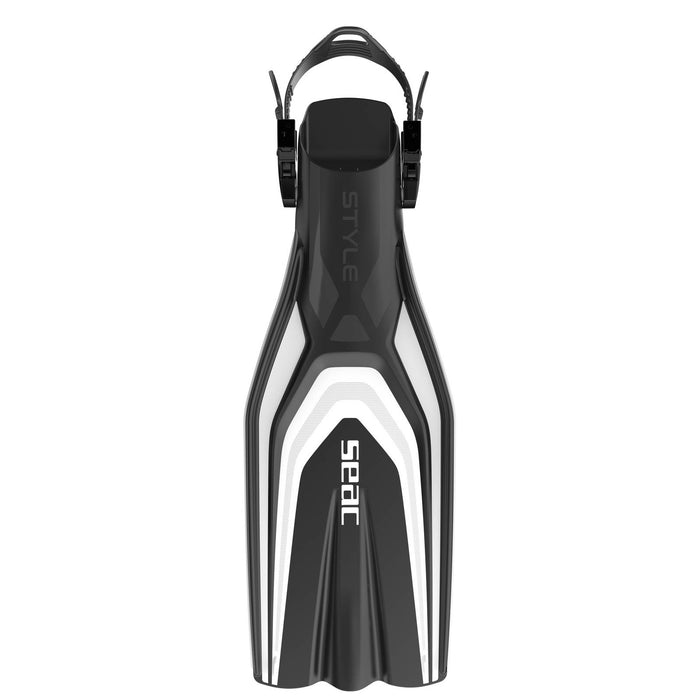 Aletas de Buceo Estilo Blanco S-M ~ 39-41 Seac 71-61W-S-M