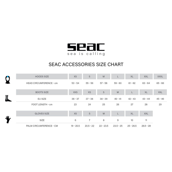 Capucha Estándar 5mm XXL Seac 71606-XXL
