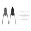 Pocket Fins Motus W22 Negro 35-36 Seac 73-16N-35-36