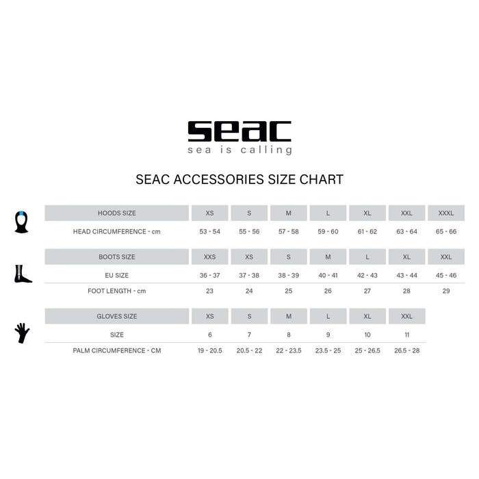 Capucha Estándar 3mm XXL Seac 73506-XXL