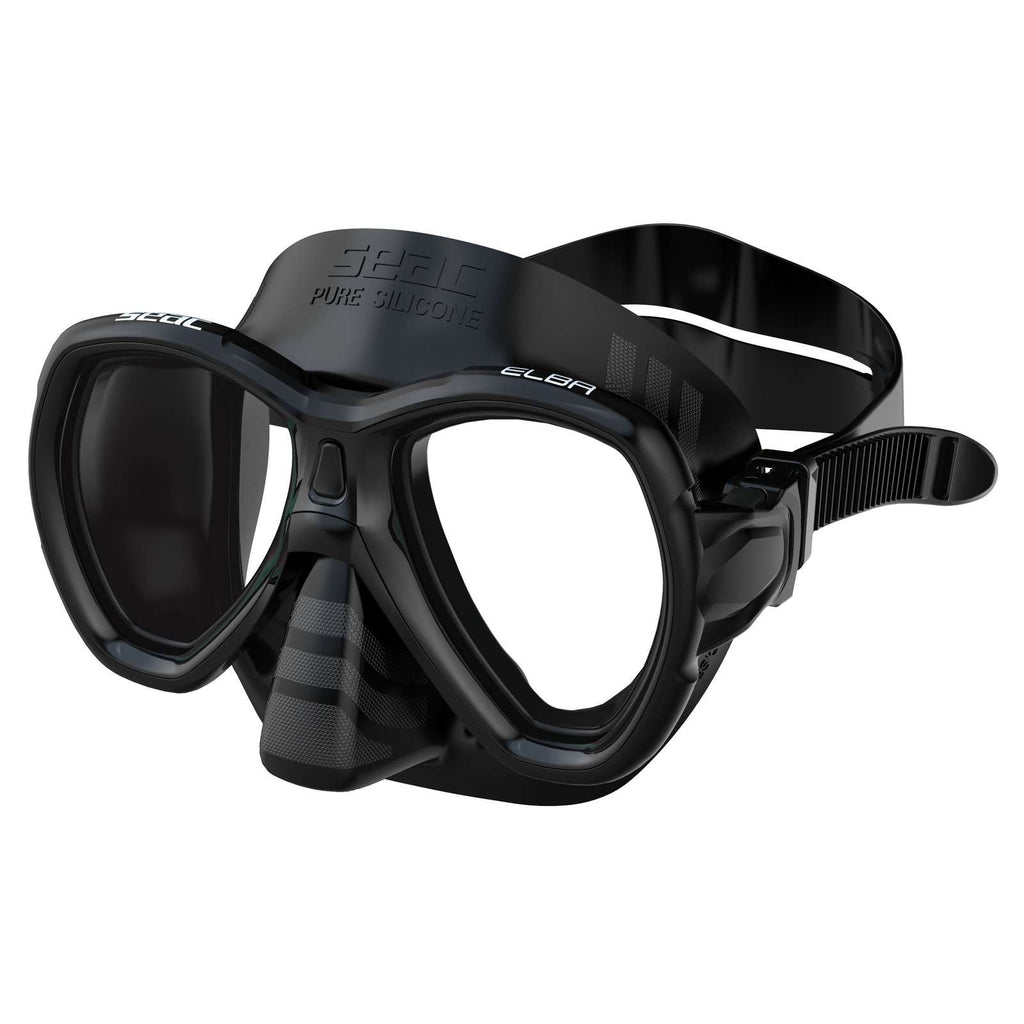 Máscara de Snorkel Elba Negra Seac 75-41N-SBL