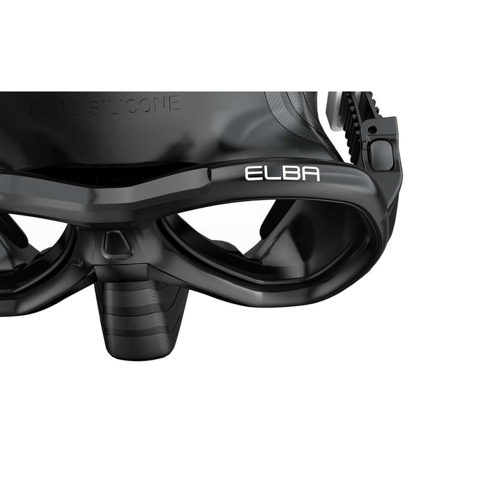 Máscara de Snorkel Elba Negra Seac 75-41N-SBL