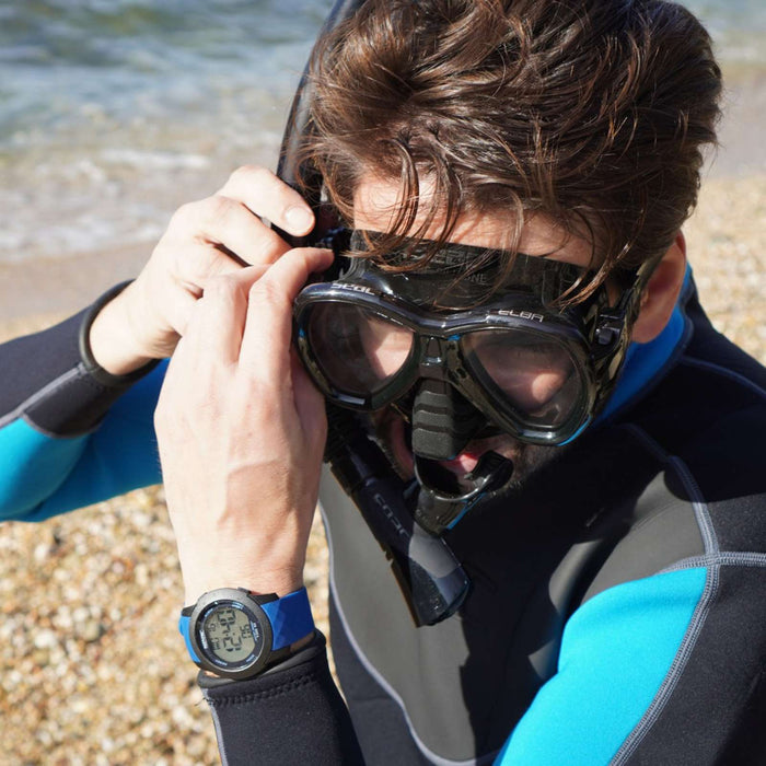 Máscara de Snorkel Elba Negra Seac 75-41N-SBL