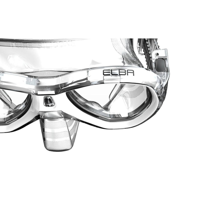 Máscara de Snorkel Elba Claro-Blanco Seac 75-41W-SKL