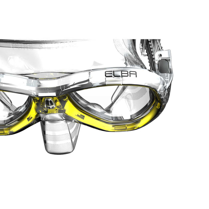 Máscara de Snorkel Elba Claro-Amarillo Seac 75-41Y-SKL