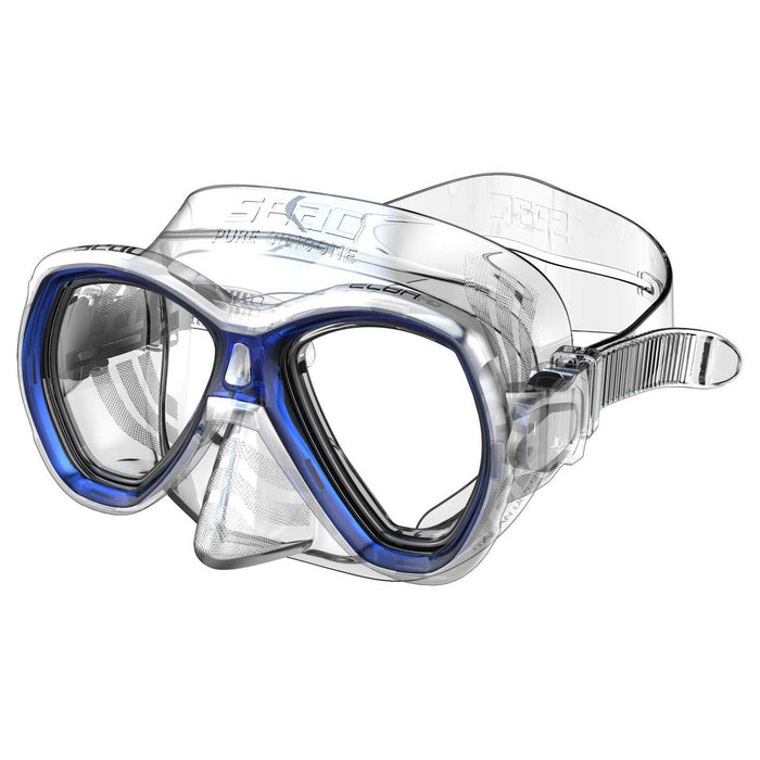 Máscara de Snorkel Elba Md Claro-Azul Seac 75-42B-SKL