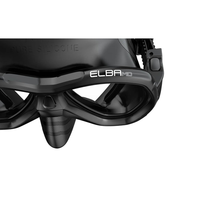Máscara de snorkel Elba Md Negra Seac 75-42N-SBL