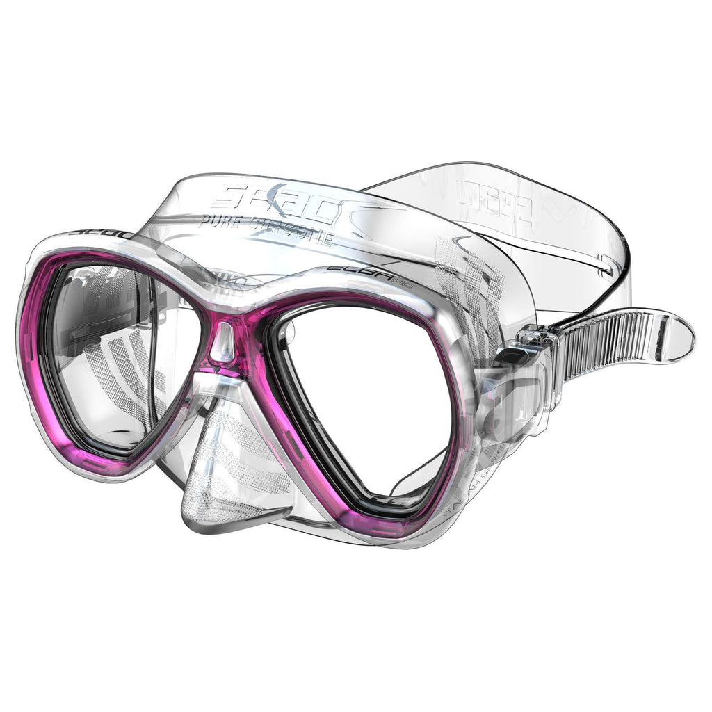 Máscara de snorkel Elba Md Claro-Rosa Seac 75-42P-SKL