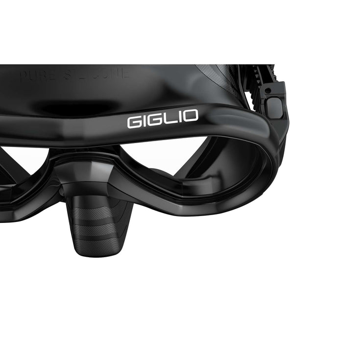 Máscara de snorkel Giglio Negra Seac 75-47N-SBL