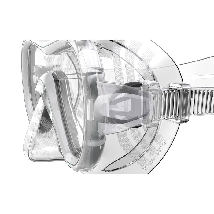 Máscara de snorkel Giglio Claro-Blanco Seac 75-47W-SKL