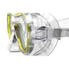 Máscara de snorkel Giglio Claro-Amarillo Seac 75-47Y-SKL
