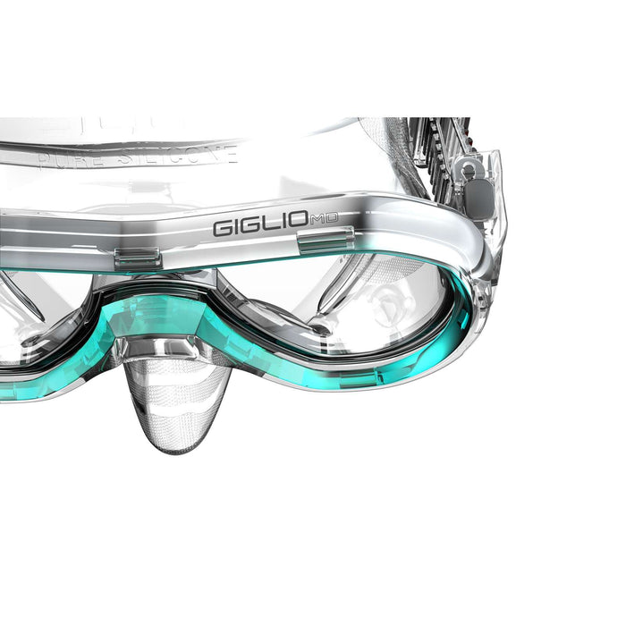 Máscara de snorkel Giglio Md Claro-Turquesa Seac 75-48A-SKL