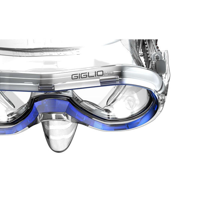 Máscara de snorkel Giglio Md Claro-Azul Seac 75-48B-SKL