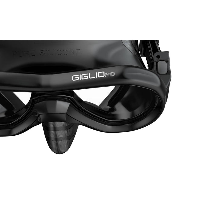 Máscara de snorkel Giglio Md Negra Seac 75-48N-SBL