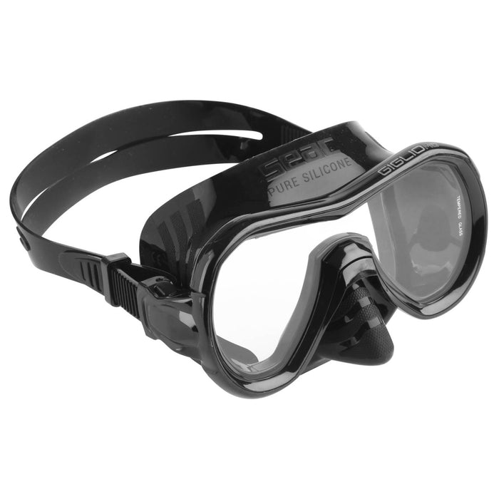 Máscara de snorkel Giglio Md Negra Seac 75-48N-SBL