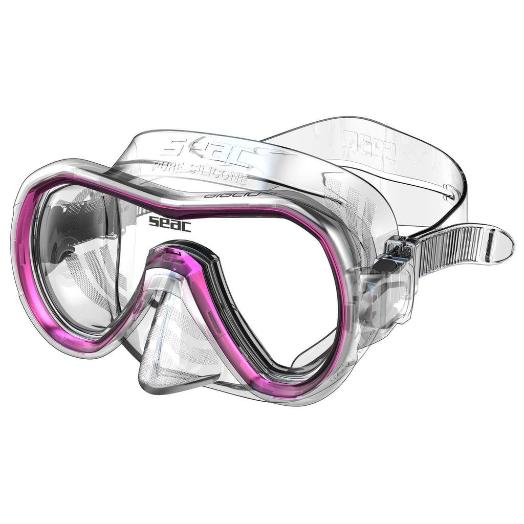 Máscara de snorkel Giglio Md Claro-Rosa Seac 75-48P-SKL
