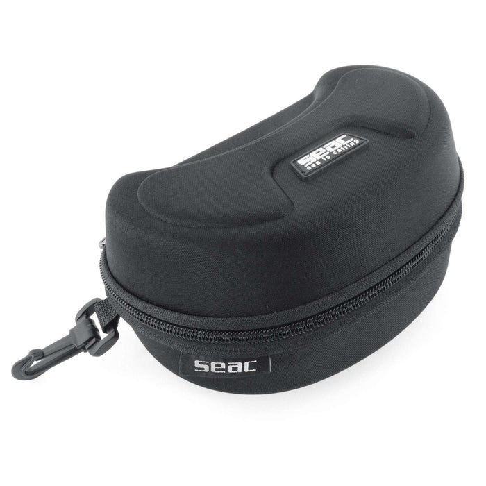 Máscara de Snorkel de Buceo Boss Negro-Plata Seac 75-5NS-SBL