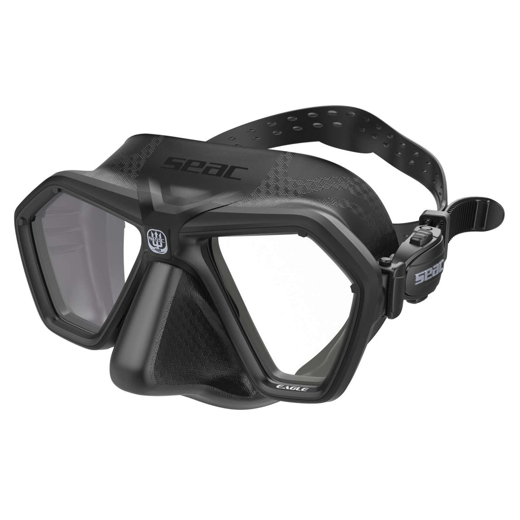 Máscara de Freediving y Spearfishing Eagle Negra Seac 75-66N-SBL