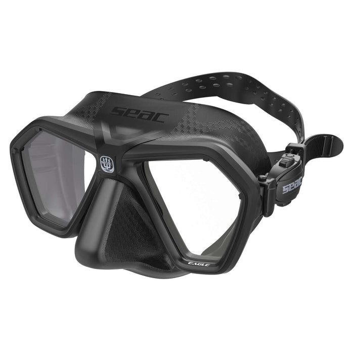 Máscara de Freediving y Spearfishing Eagle Negra Seac 75-66N-SBL