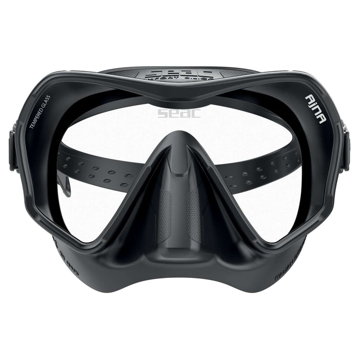 Máscara de Buceo Ajna Negro-Negro Seac 75-67N-SBL