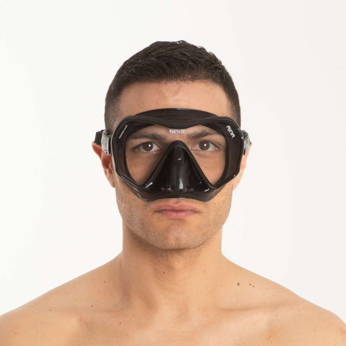 Máscara de Buceo Ajna Negro-Negro Seac 75-67N-SBL