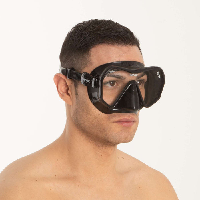 Máscara de Buceo Ajna Negro-Negro Seac 75-67N-SBL
