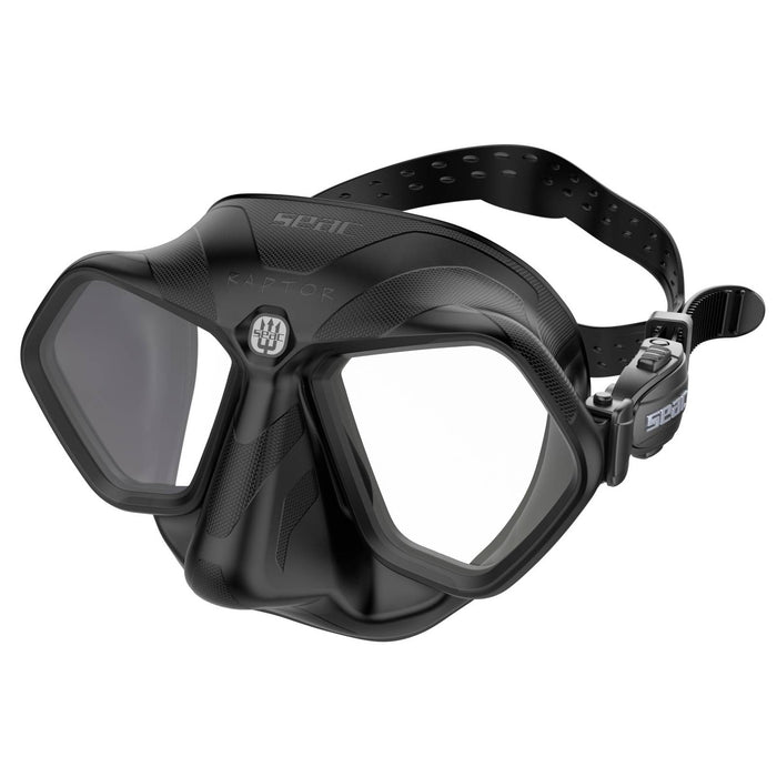 Máscara de Apnea y Pesca Submarina Raptor Negro Seac 75-68N-SBL